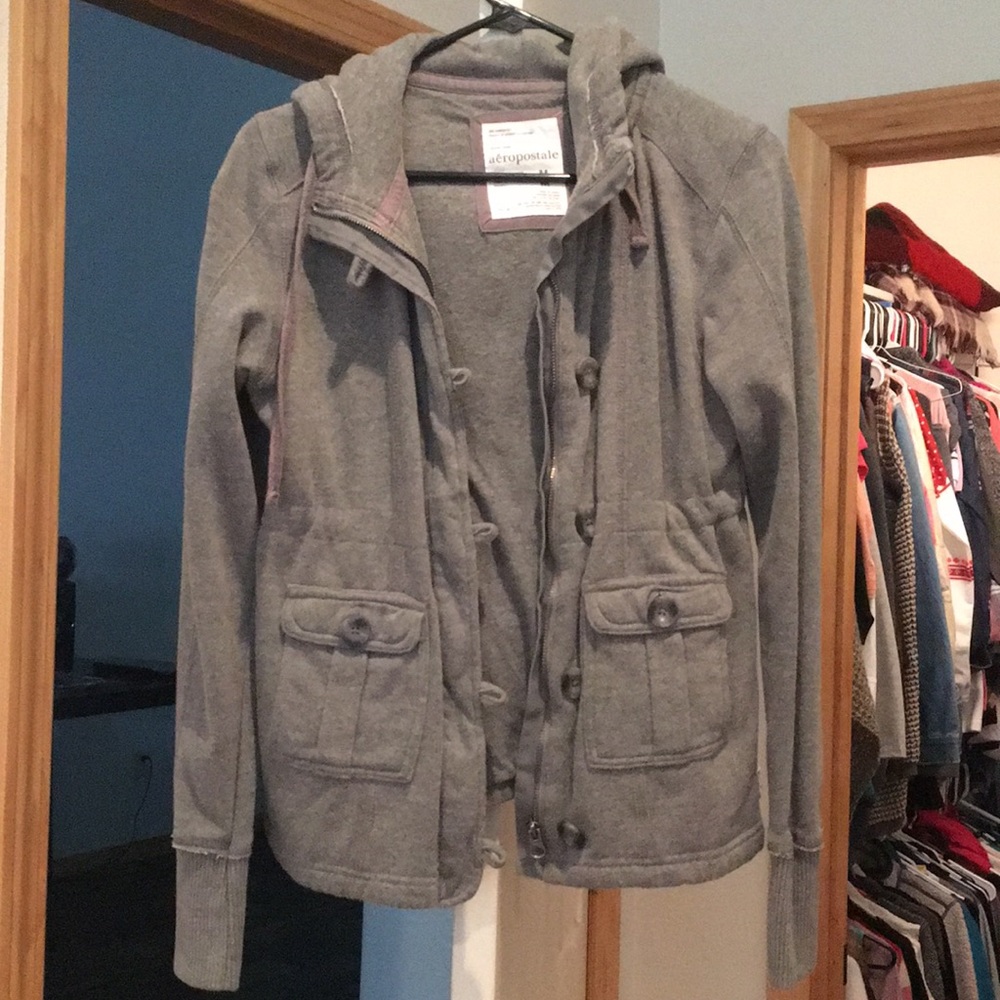 Gray jacket